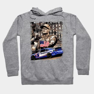 Kyle Larson Green Military Hoodie